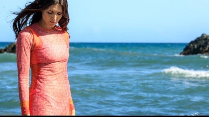 VESTIDO LARGO MESH